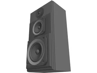 Speaker 3D Model