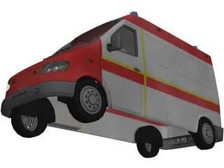 Ambulance 3D Model