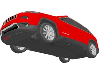 Jeep Cherokee (2015) 3D Model
