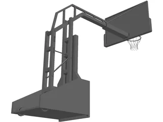 Basketball Stand 3D Model