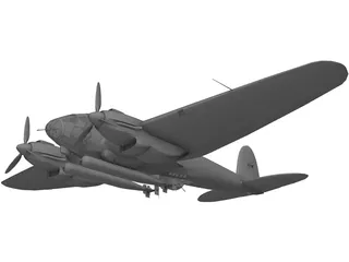 Heinkel He 111 3D Model