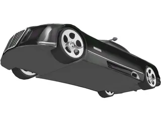 Maybach Exelero Coupe 3D Model