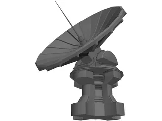 Satellite Dish 3D Model