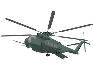 Sikorsky MH-53E Sea Dragon 3D Model