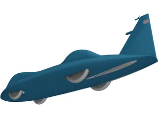 Bluebird CN7 Proteus 3D Model