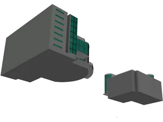 Helios Building Global CyberSoft 3D Model