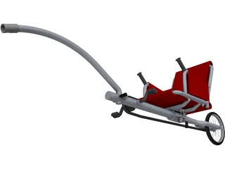 Bike Trailer Weehoo i-Go 3D Model