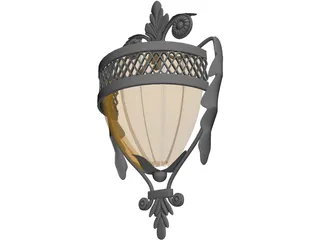 Modern Wall Lamp 3D Model