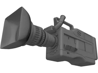 Video Camera 3D Model