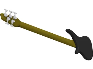 Strinberg 5 Bass Guitar 3D Model