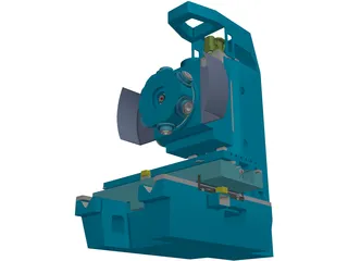 Milling Machine 3D Model