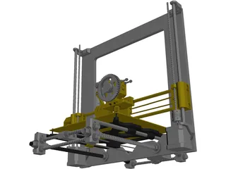 Prusa i3 3D Printer 3D Model