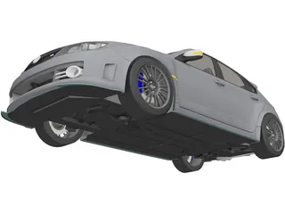 Subaru Impreza WRX Cosworth Edition 3D Model