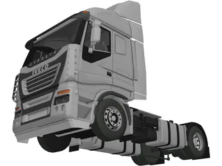 Iveco Stralis AS 440 (2007) 3D Model