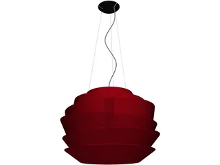 Le Soleil Suspension Lamp 3D Model