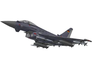 Eurofighter Typhoon 3D Model