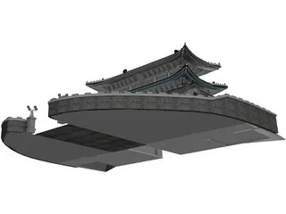 Namdaemun 3D Model