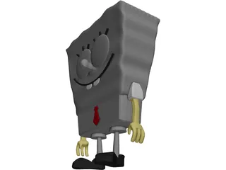 Sponge Bob 3D Model