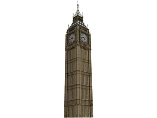 Big Ben 3D Model