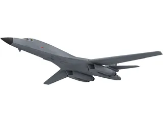 Rockwell B-1 Lancer 3D Model