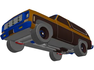 Chevrolet K-5 Blazer (1978) 3D Model