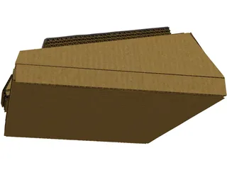 Cardboard Phone 3D Model