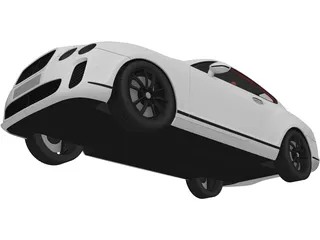 Bentley Continental Supersport 3D Model