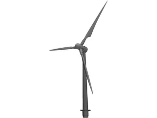 Ocean Windmill 3D Model