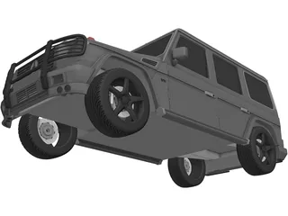 Mercedes-Benz G-Glass 3D Model