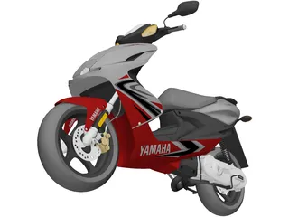 Yamaha Aerox R 3D Model