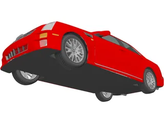 Cadillac STS 3D Model