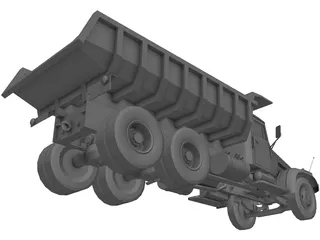 Kraz 256 3D Model