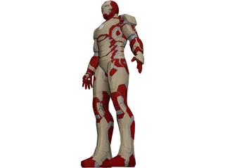 Iron Man Mark 42 3D Model