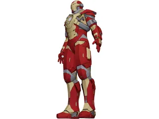 Iron Man Heartbreaker 3D Model