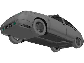 Vaz 2112 Lada 3D Model