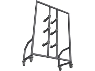 Fixture Rack 3D Model