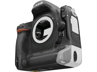 Nikon D2Xs 3D Model