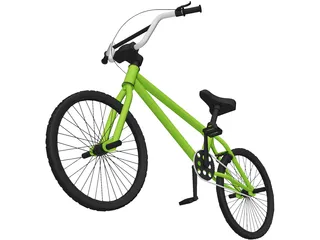 BMX Bike 3D Model