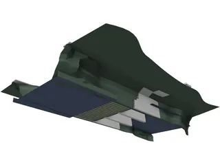 Large Scale Dam 3D Model