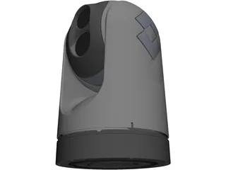 Flir M-Series Marine Camera 360 Degrees 3D Model
