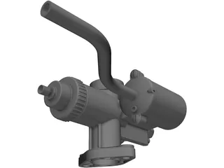 Jikov Czech Carburetor 3D Model