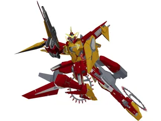 Kyrios Gundam 3D Model