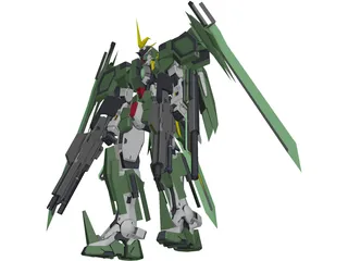 Gundam Dynames Third 3D Model