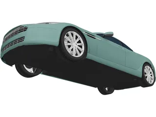 Aston Martin Rapide (2011) 3D Model