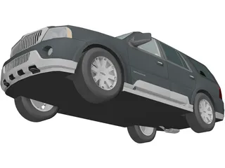 Lincoln Navigator 3D Model