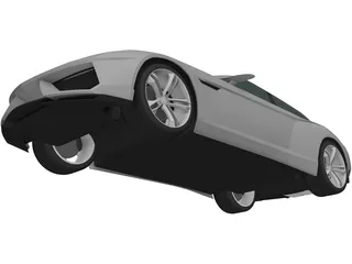 Lamborghini Estoque Concept (2008) 3D Model