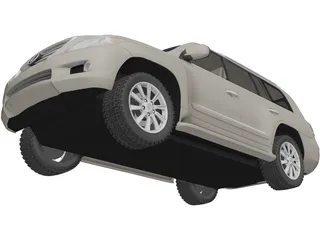 Lexus LX570 (2010) 3D Model