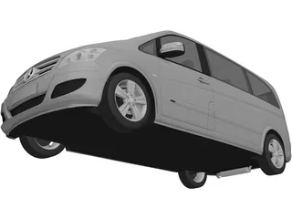 Mercedes-Benz Viano (2010) 3D Model