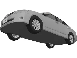 Toyota Premio (2010) 3D Model