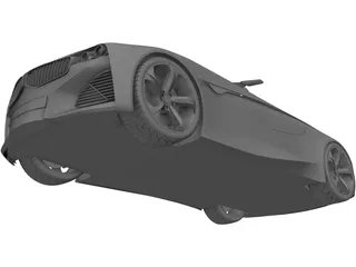 BMW Vision Connected Drive Concept (2011) 3D Model